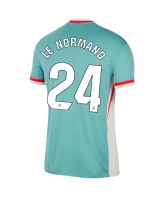 Atletico Madrid Robin Le Normand #24 Bortedrakt 2024-25 Korte ermer